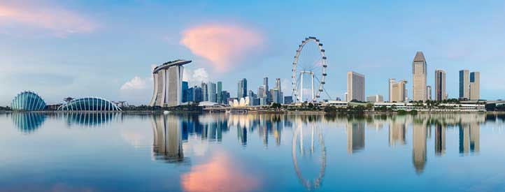 Angebot nach Singapur in der Business Class