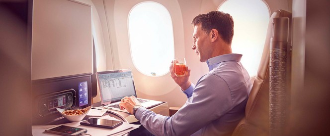 Angebot nach Abu Dhabi in der Business Class