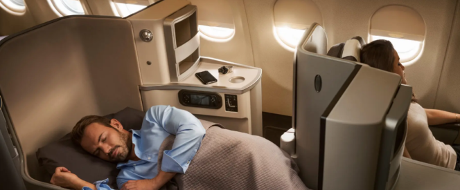 Angebot nach New York in der Business Class